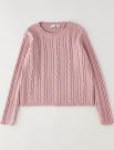 Pullover manica lunga I Do - rosa