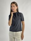 Maglia manica corta Emme - grigio melange