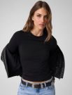 Maglia manica lunga Guess Jeans - nero