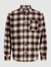 Camicia manica lunga flanella Jack & Jones - marrone