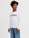 T-shirt manica lunga Jack & Jones - white