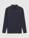Polo manica lunga Bugatti - blu