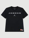 T-shirt manica corta sportiva Jordan - nero