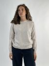 Pullover manica lunga Griffai - beige