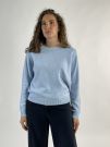 Pullover manica lunga Griffai - celeste