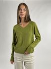 Pullover manica lunga Pennyblack - verde
