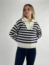 Pullover manica lunga Pennyblack - bianco blu