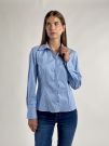 Camicia manica lunga Pennyblack - azzurro