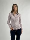 Camicia manica lunga Pennyblack - bianco rosa