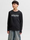 T-shirt manica lunga Jack & Jones - black