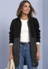 Cappotto imbottito Street One - nero