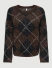 Pullover manica lunga Only - marrone