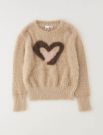 Pullover manica lunga I Do - beige