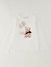 T-shirt manica lunga I Do - bianco