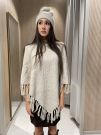 Poncho Pieces - panna