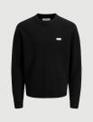 Maglia manica lunga casual Jack & Jones - black