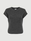 Maglia manica corta Jdy - dark grey melange