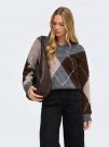 Maglia manica lunga Jdy - medium grey melange