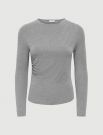 Maglia manica lunga Jdy - dark grey melange