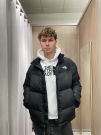 Giubbino imbottito The North Face - black