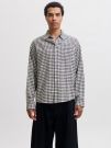 Camicia manica lunga flanella Jack & Jones - antique white