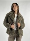 Giaccone ecopelliccia Emme - oliva