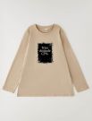 T-shirt I Do - beige