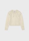 Pullover manica lunga Mayoral - crema