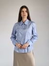 Camicia manica lunga giovane Susy Mix - celeste