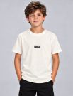 T-shirt manica corta Icon - panna