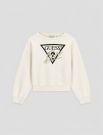 Maglia in felpa Guess - panna