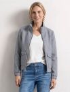 Maglia in felpa aperta Street One - blu
