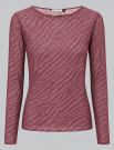 Maglia manica lunga Sublyme - burgundy