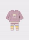 Completo 2 pezzi Newborn - righe