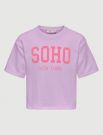 T-shirt manica corta Only - rosa