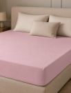 Lenzuola con angoli 2 piazze Gabel - rosa