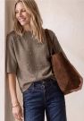 Maglia manica corta Street One - sand