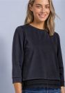 Maglia manica lunga Street One - indigo