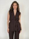 Gilet Susy Mix - moro