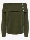 Maglia manica lunga Jdy - oliva