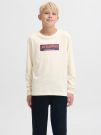 T-shirt manica lunga Jack & Jones - antique white