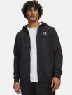 Felpa sportiva aperta Under Armour - black