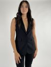 Gilet Rinascimento Curvy - nero