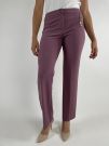 Pantalone curvy Rinascimento Curvy - rosa antico