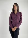 Camicia manica lunga giovane Rinascimento - bordeaux