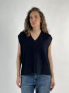 Pullover senza maniche Knit - San Babila - nero