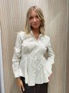 Camicia manica lunga San Babila - beige marrone