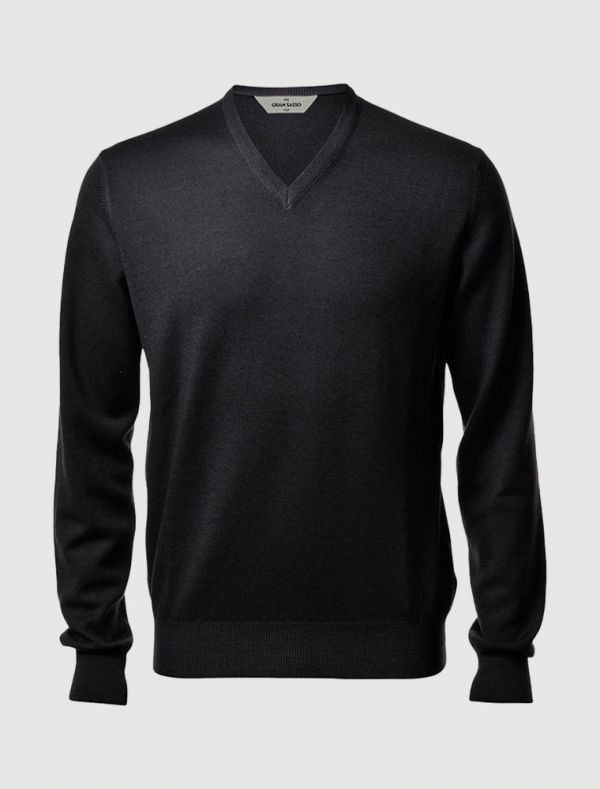 Pullover manica lunga Gran Sasso - antracite