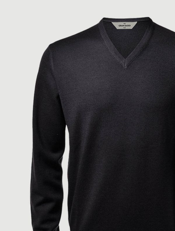 Pullover manica lunga Gran Sasso - antracite