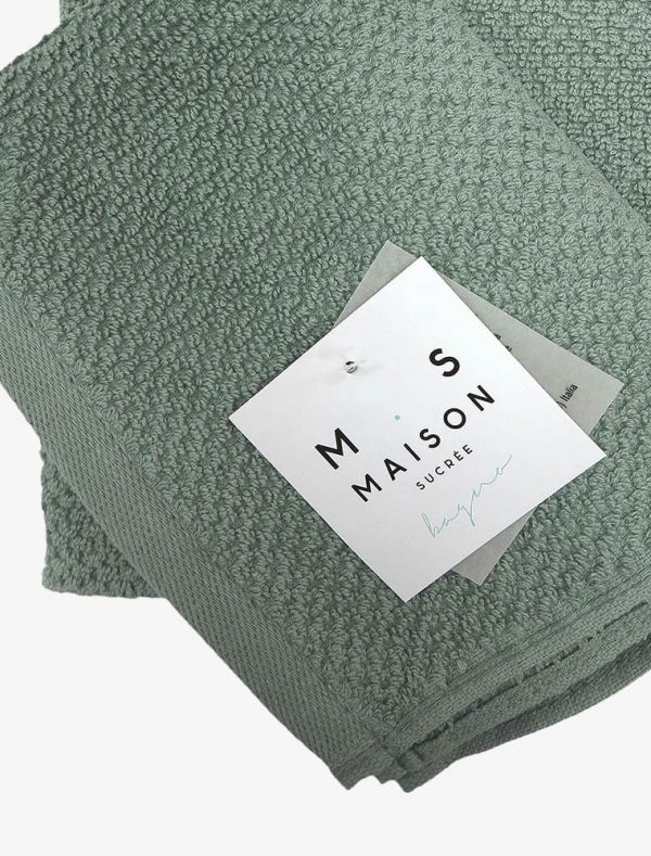 Completo asciugamani Maison Sucree - eucalipto